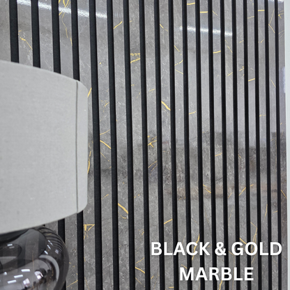 Premium Acoustic Slatted Wall Panel (Multiple Colours)